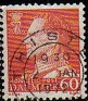 Denmark 1961 Reyes 60 KR Rojo Scott 390